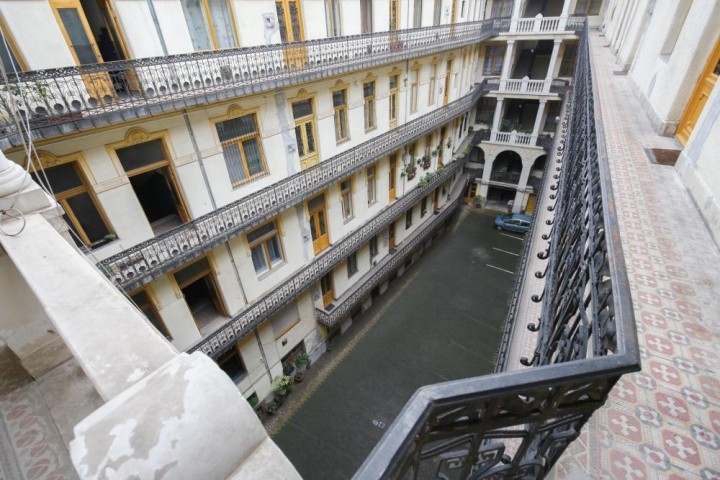 Ráday utca with balcony